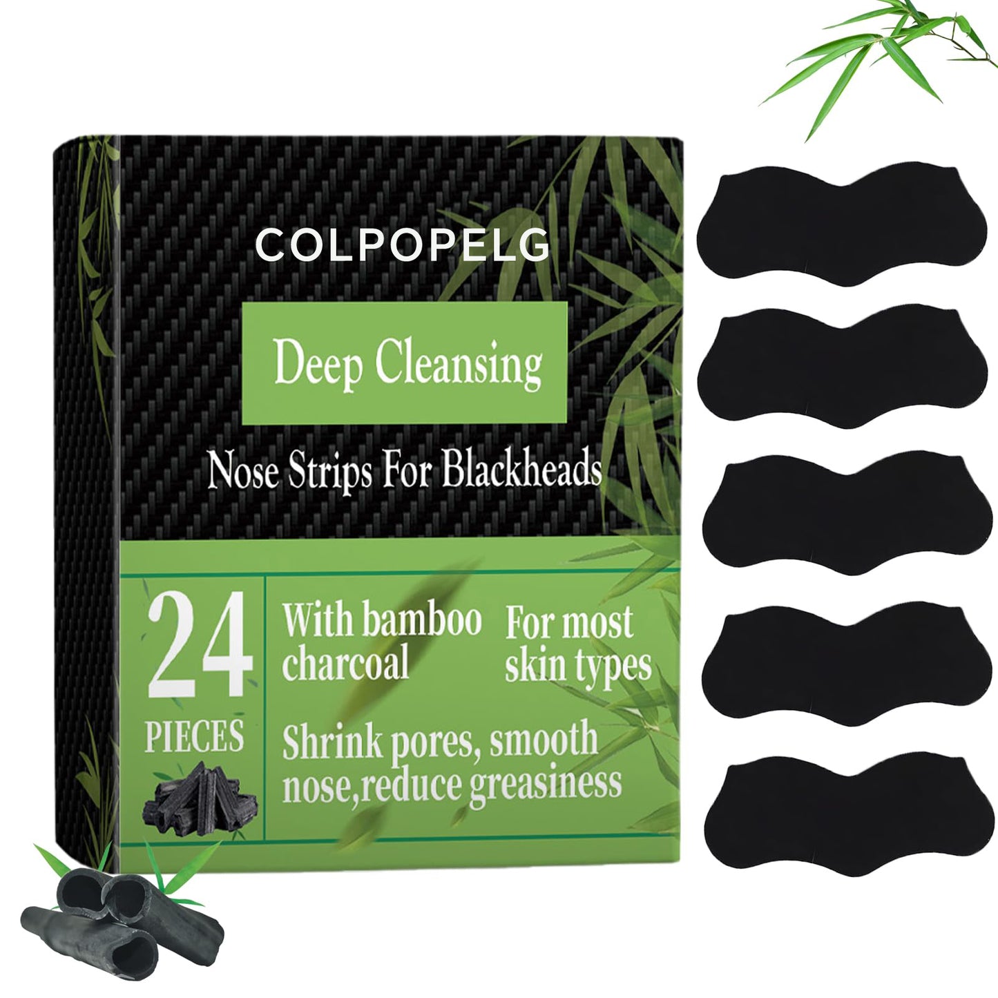 Nose Blackhead Remover Strips, Pore Strips for Blackheads, Deep Cleansing Blackhead Remover Pore Strips for Women Men