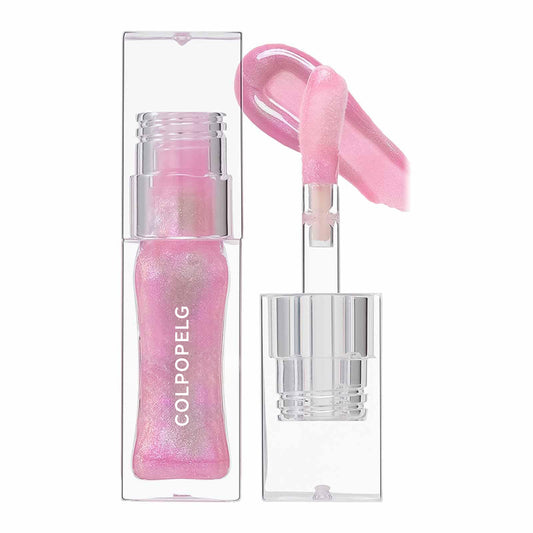 Magic Color Changing Lip Oil, Moisturizing Lip Glow Oil, ing Shimmer Big Brush Tinted Lip Balm Lip Care, Long Lasting Nourishing Non-Sticky Fresh Texture Lip Gloss Lip Balm