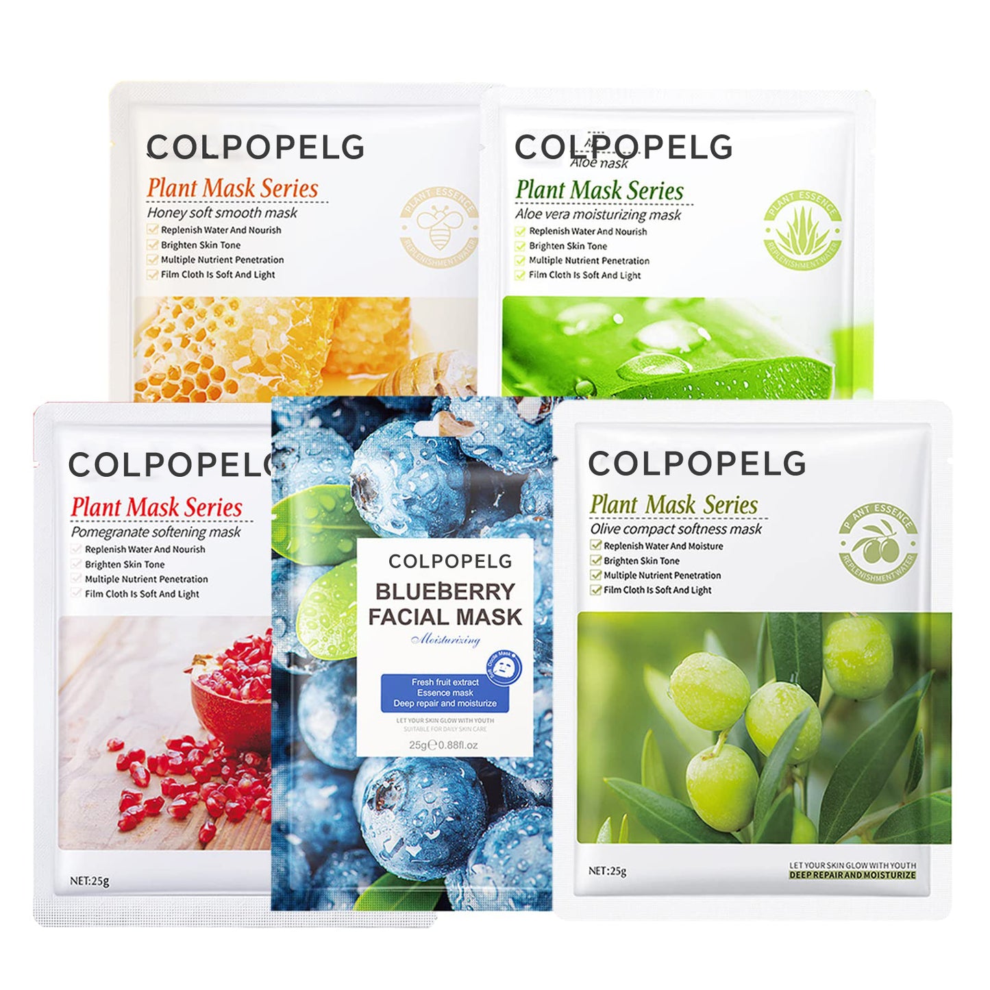 All Natural Organic Mask Pack contained Houttuynia Cordata of Organic Extract