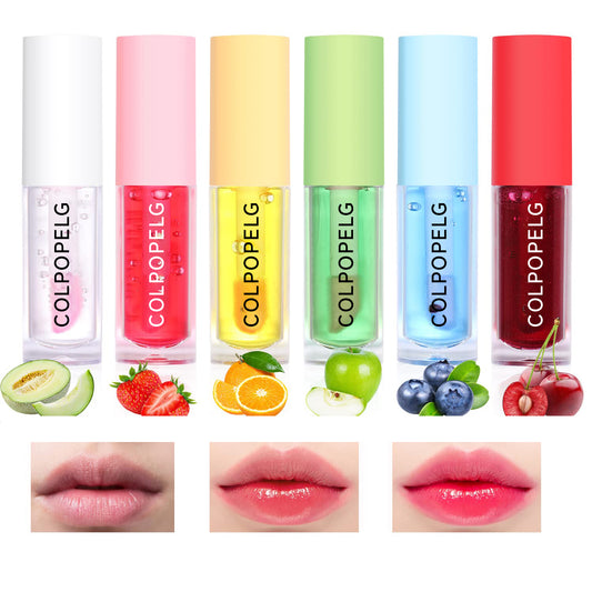Vibrant Color Changing Lip Glaze Gel - Long Lasting, Moisturizing, Waterproof, Nourishing Lipstick for All Skin Types, Perfect Valentines Day Gift for Women